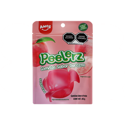 PEELERZ GOMITAS DURAZNO 6/8 PZA