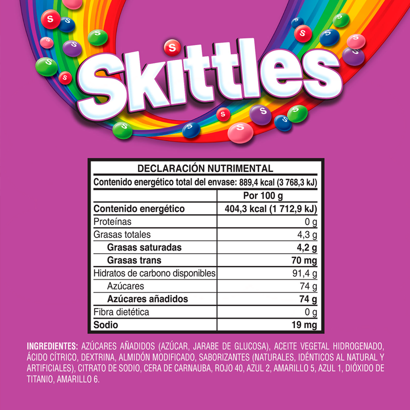 SKITTLES MORAS 24/10