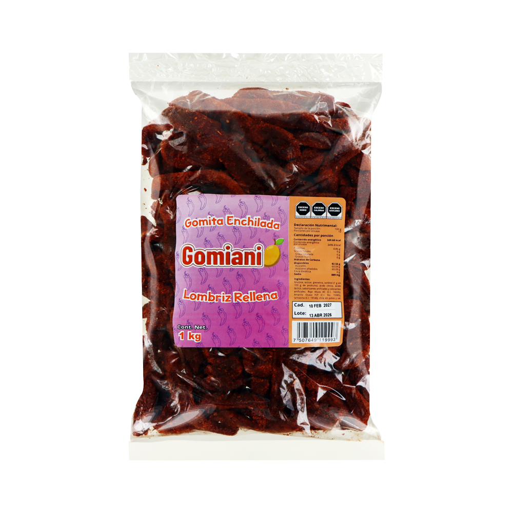 GOMIANI TIRA RELLENA 10/1 KILO