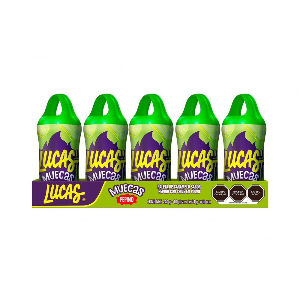 MUECA PEPINO 24/10