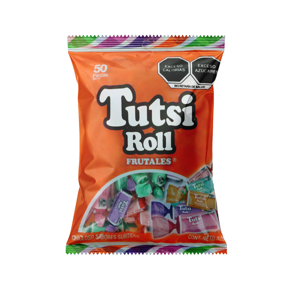TUTSI ROLL FRUTALES  20/50 PZA