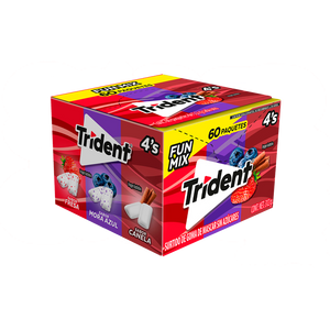 TRIDENT 4´S FUN MIX 24/60