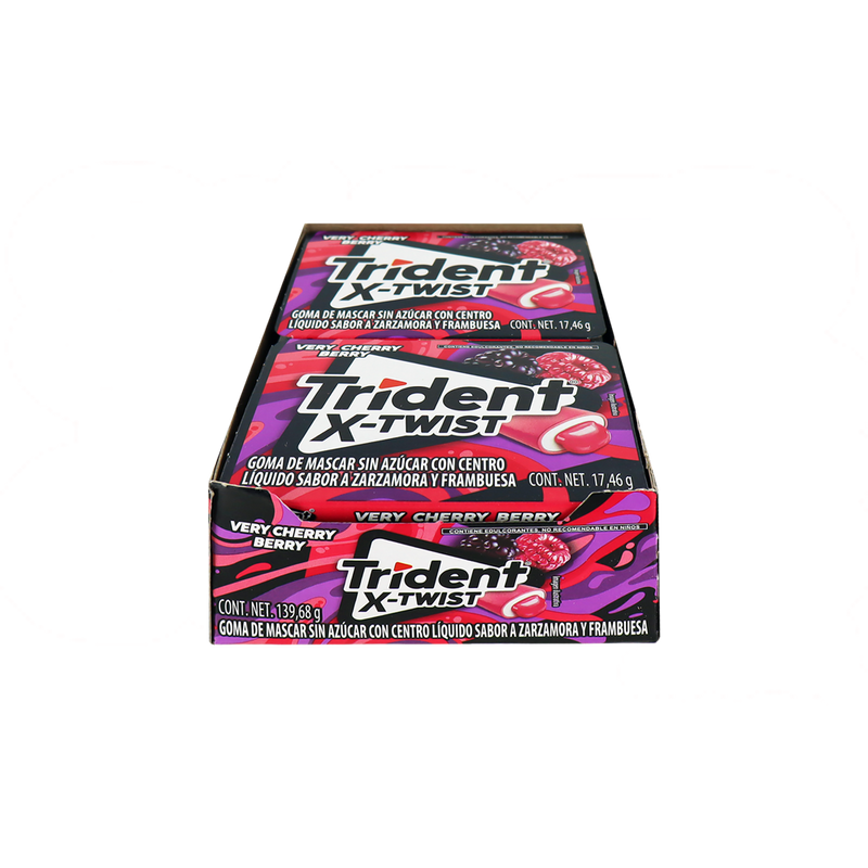 TRIDENT X TWIST REDBERRY 18/8
