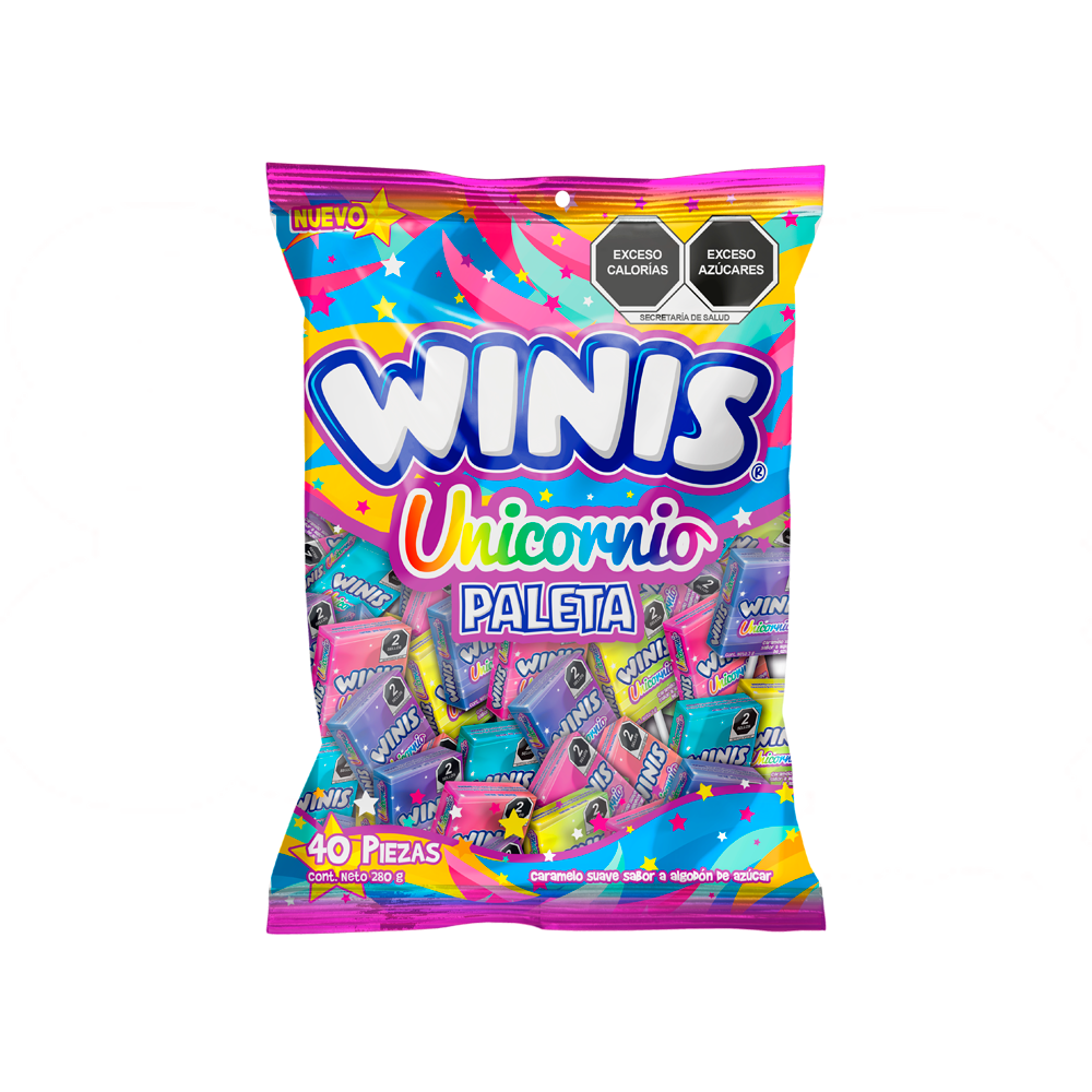 PALETA UNICORNIO WINIS 24/40