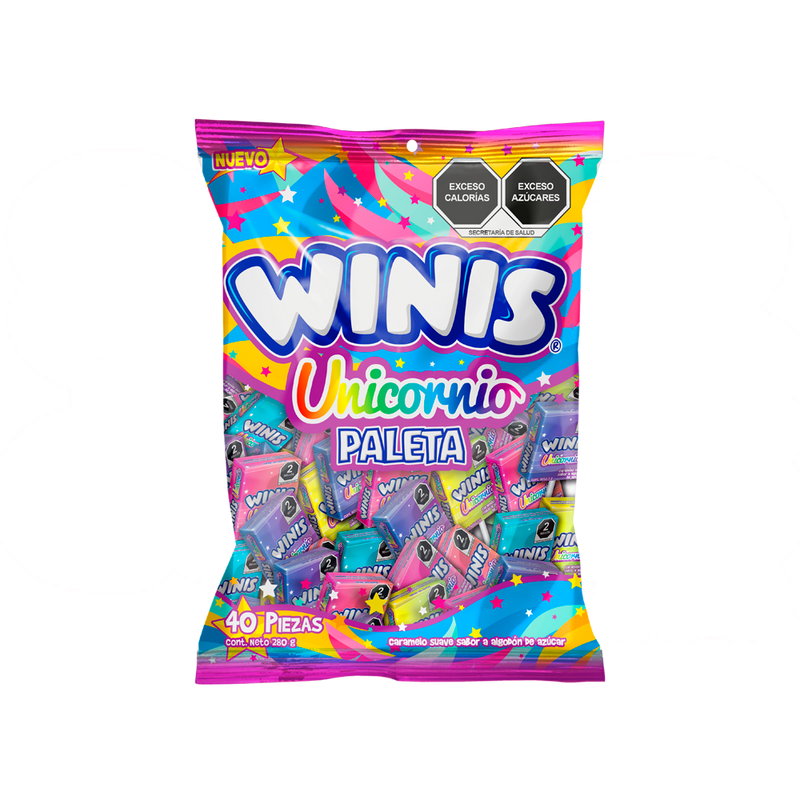 PALETA UNICORNIO WINIS 24/40