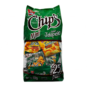 MINI CHIPS JALAPEÑO 6/25