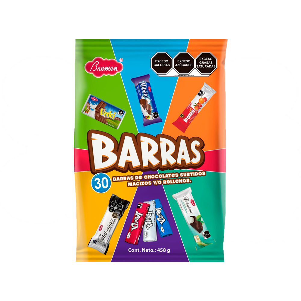 MIX BARRAS SURTIDAS 7/30