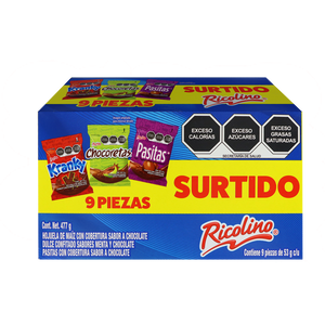 SURTIDO RICOLINO 7/9PZA