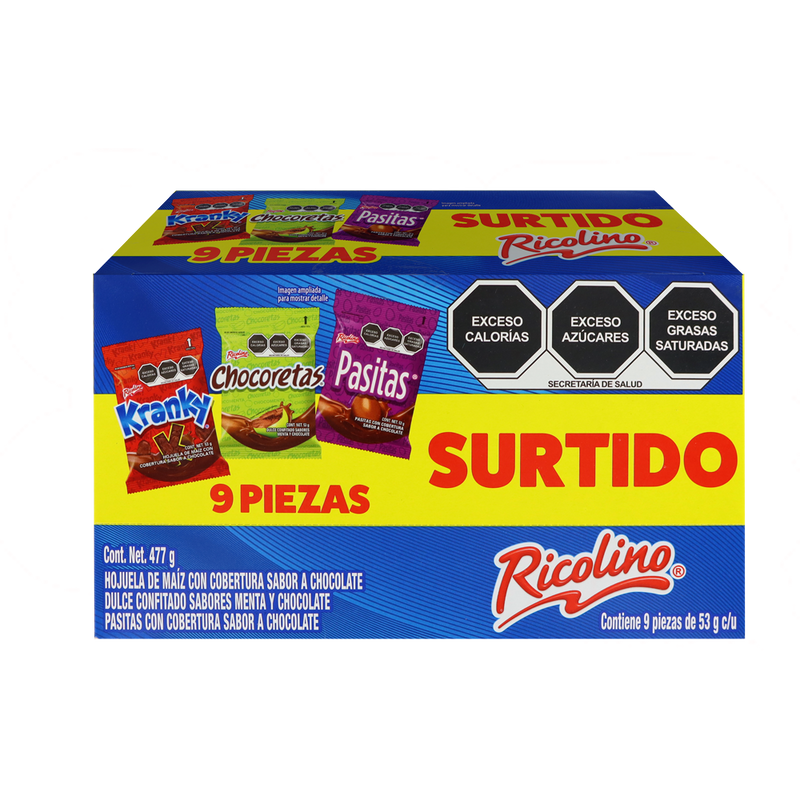 SURTIDO RICOLINO 7/9PZA