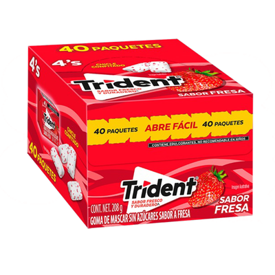 TRIDENT FRESA 4´S 40/40