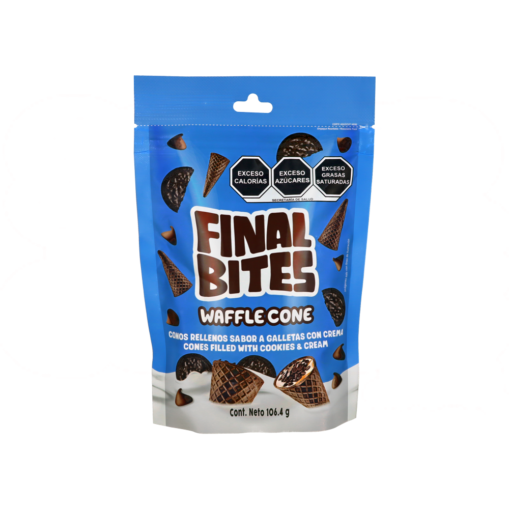 BARQUILLOS FINAL BITES GALLETA 12/106.4GRS