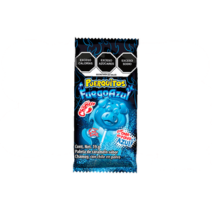 PAL. PUEQUITOS FUEGO AZUL 24/15 PZA