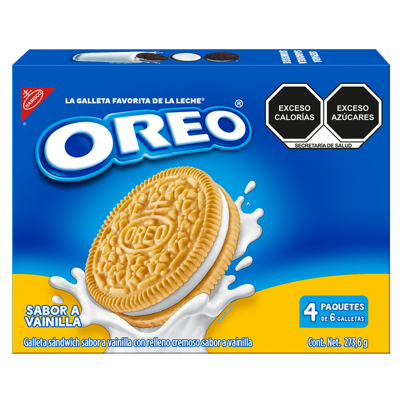 OREO VAINILLA 12/252GRS