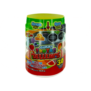 GUMMY FRUTAS RELLENAS 12/30PZA