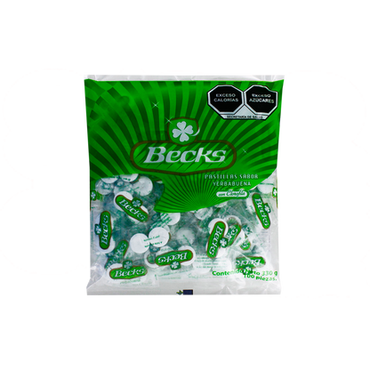BECKS BOLSA YERBA 24/100