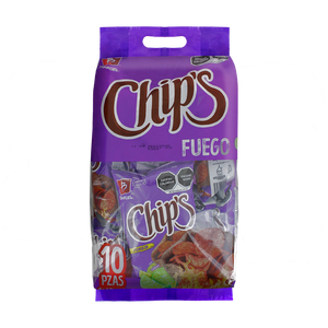CHIPS FUEGO 4/10