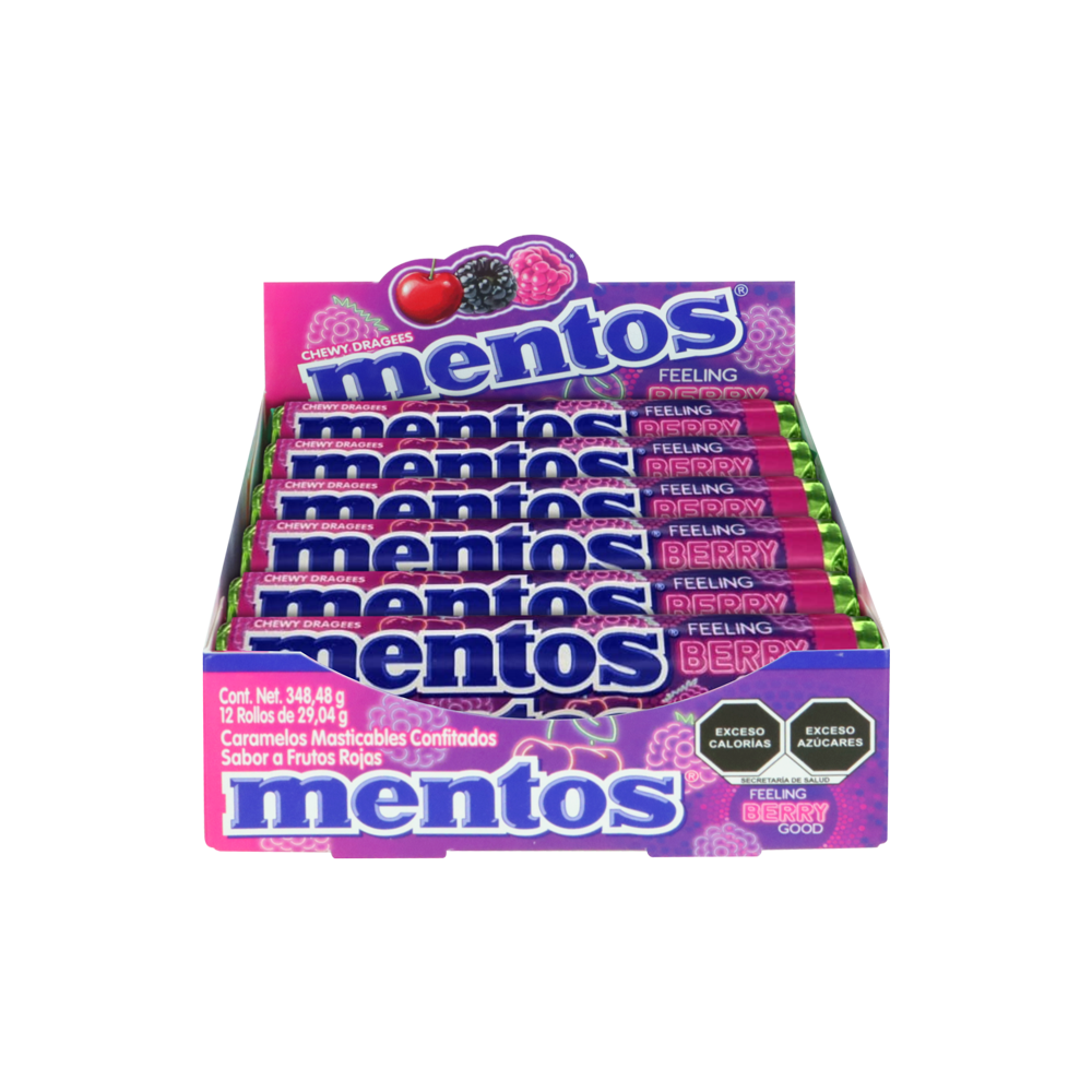 MENTOS FELLING BERRY 16/12PZ
