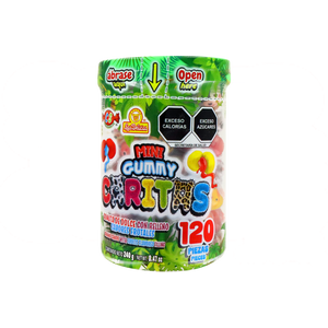 MINI GUMMY CARITAS 18/120PZA