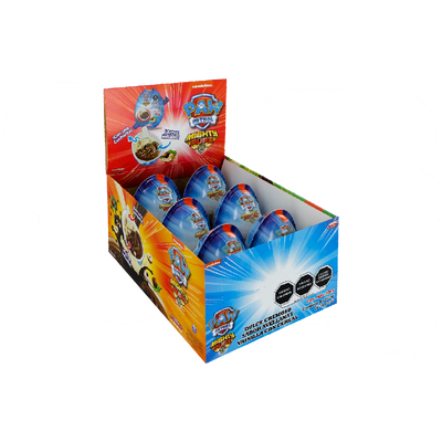 HUEVO PLASTICO PAW PATROL 8/6