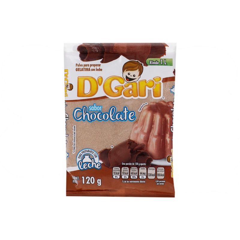 GARI CHOCOLATE 50/120 GRS