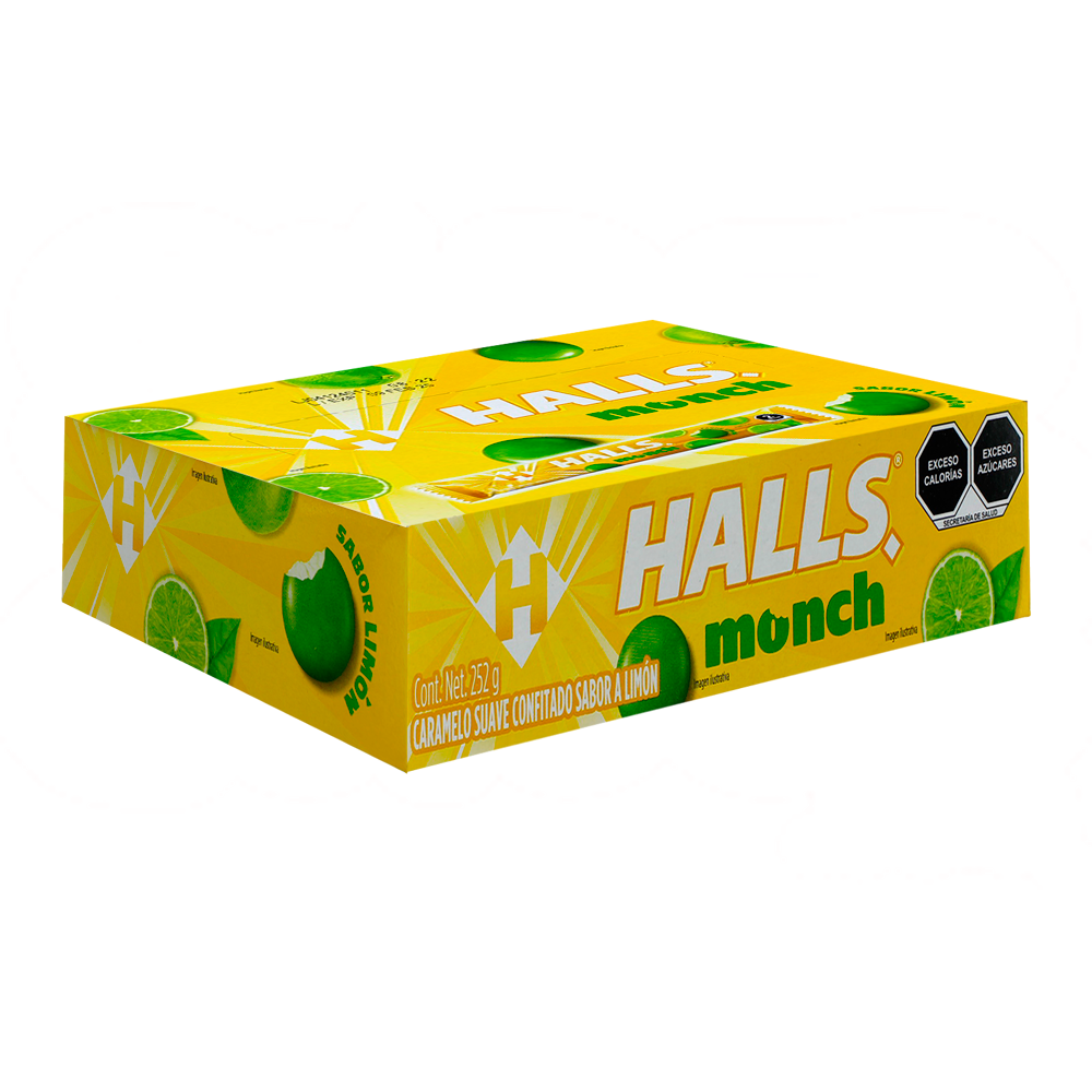 HALLS MONCH LIMON 20/15