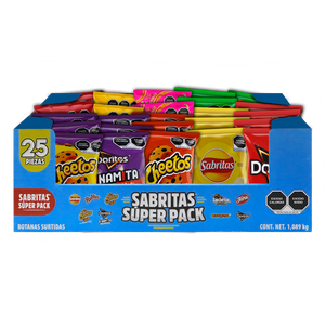 SABRITAS SUPER PACK 25
