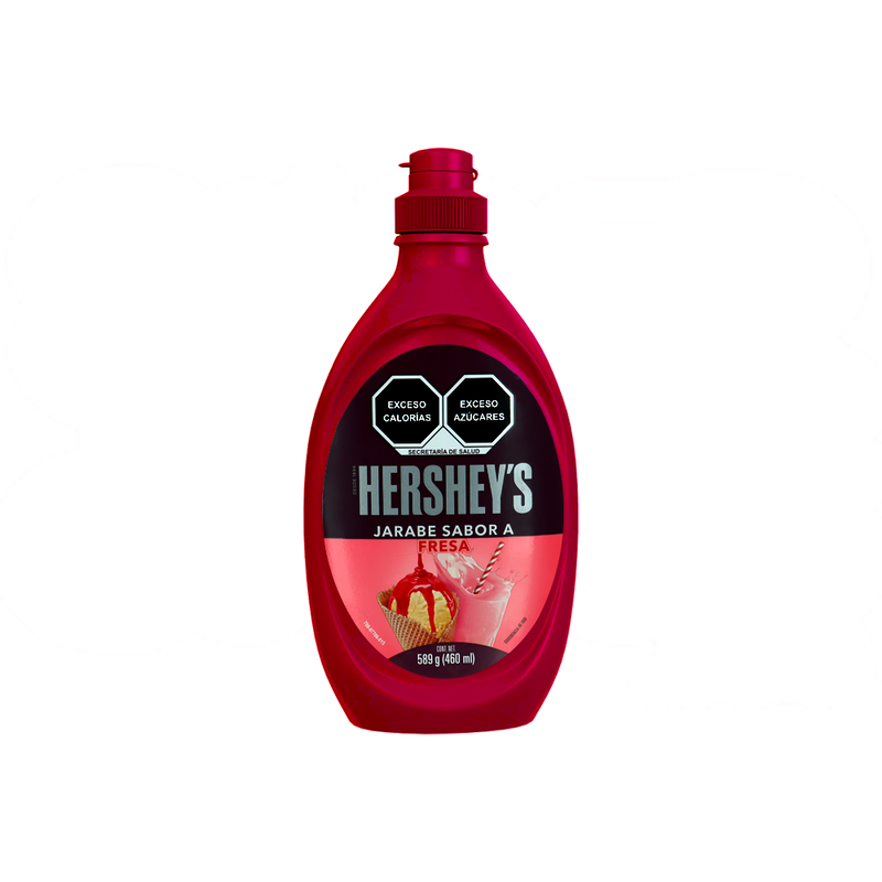HERSHEY JARABE FRESA  6/589 G