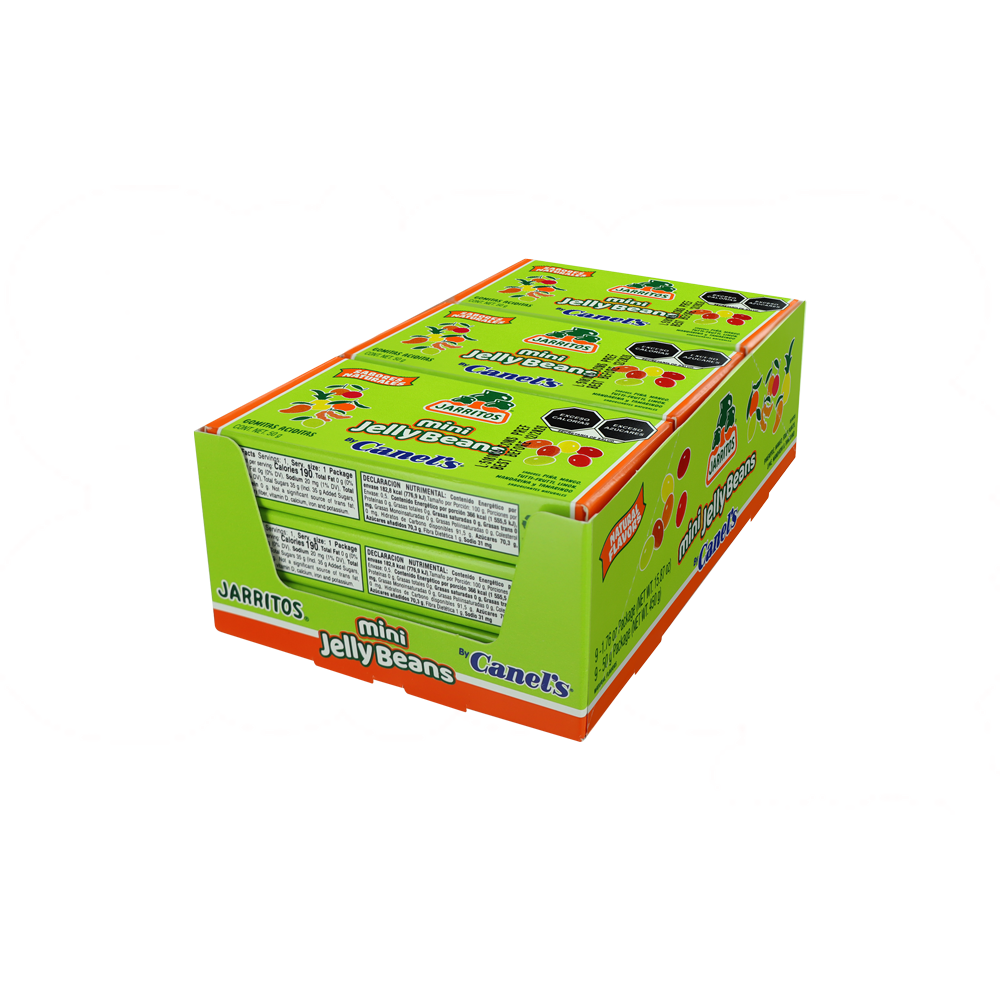 MINIJELLY BEANS JARRITOS 24/9 PZA
