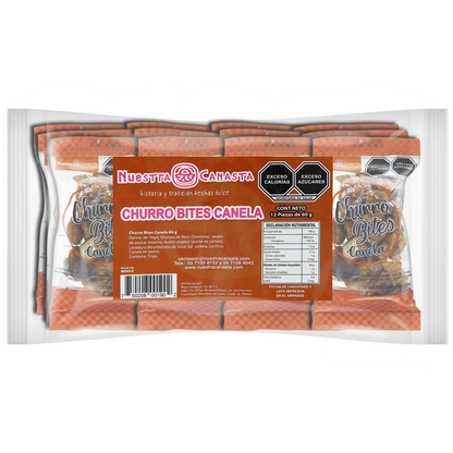 BUÑUELOS CANELA 60GRS 10/12 PZA