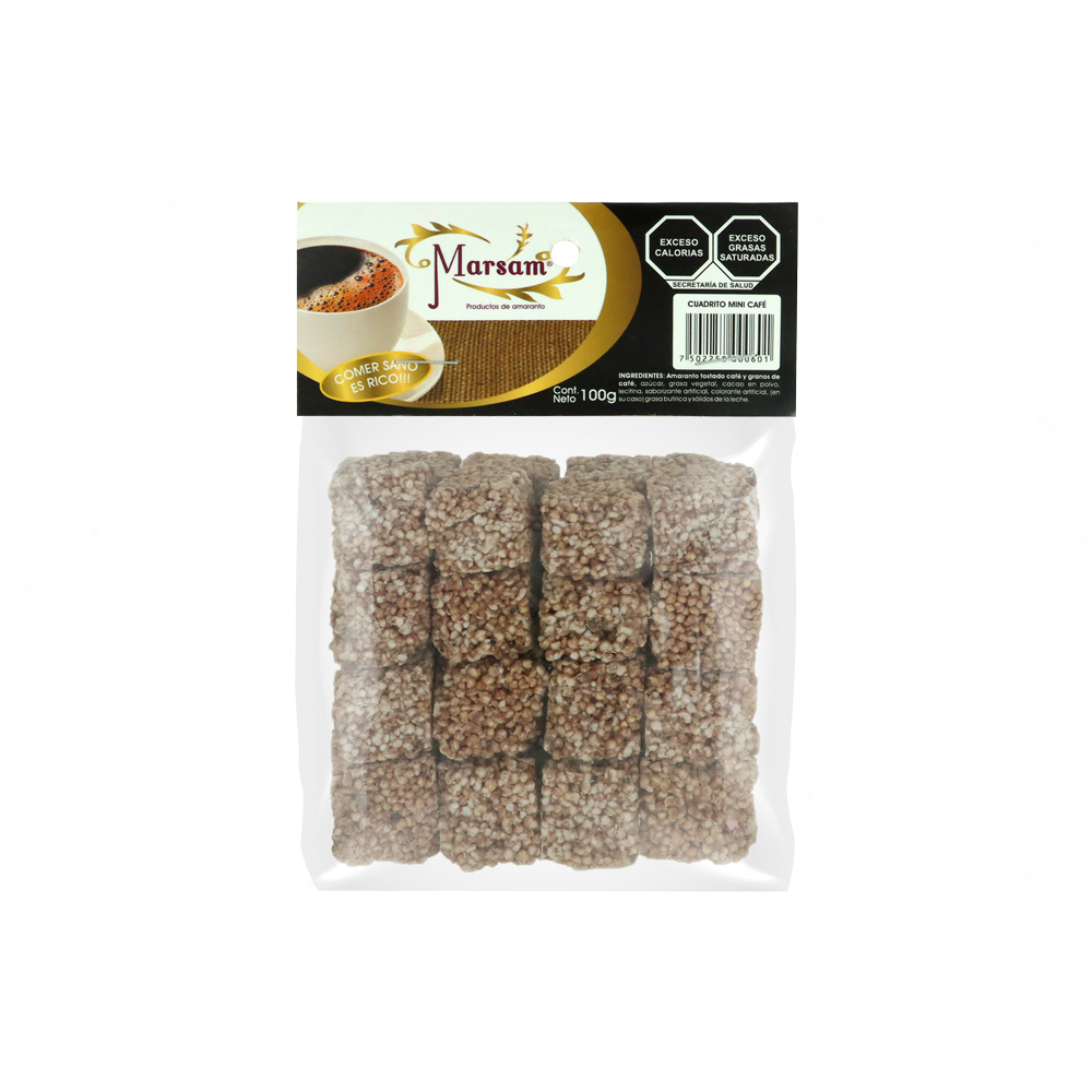 CUADRITO MINI CAFE 40/100G