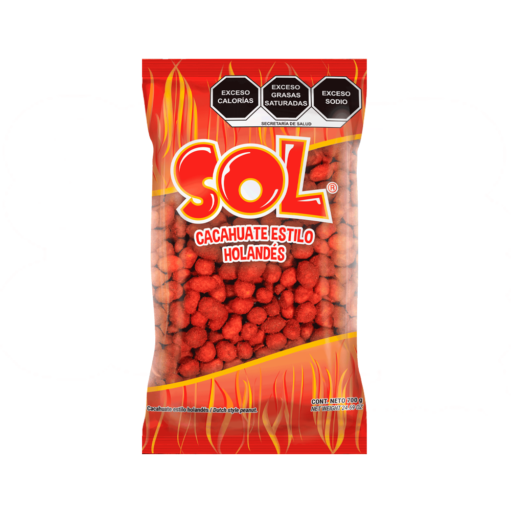 SOL CAC HOLANDES CRUJ 45/700 GRS