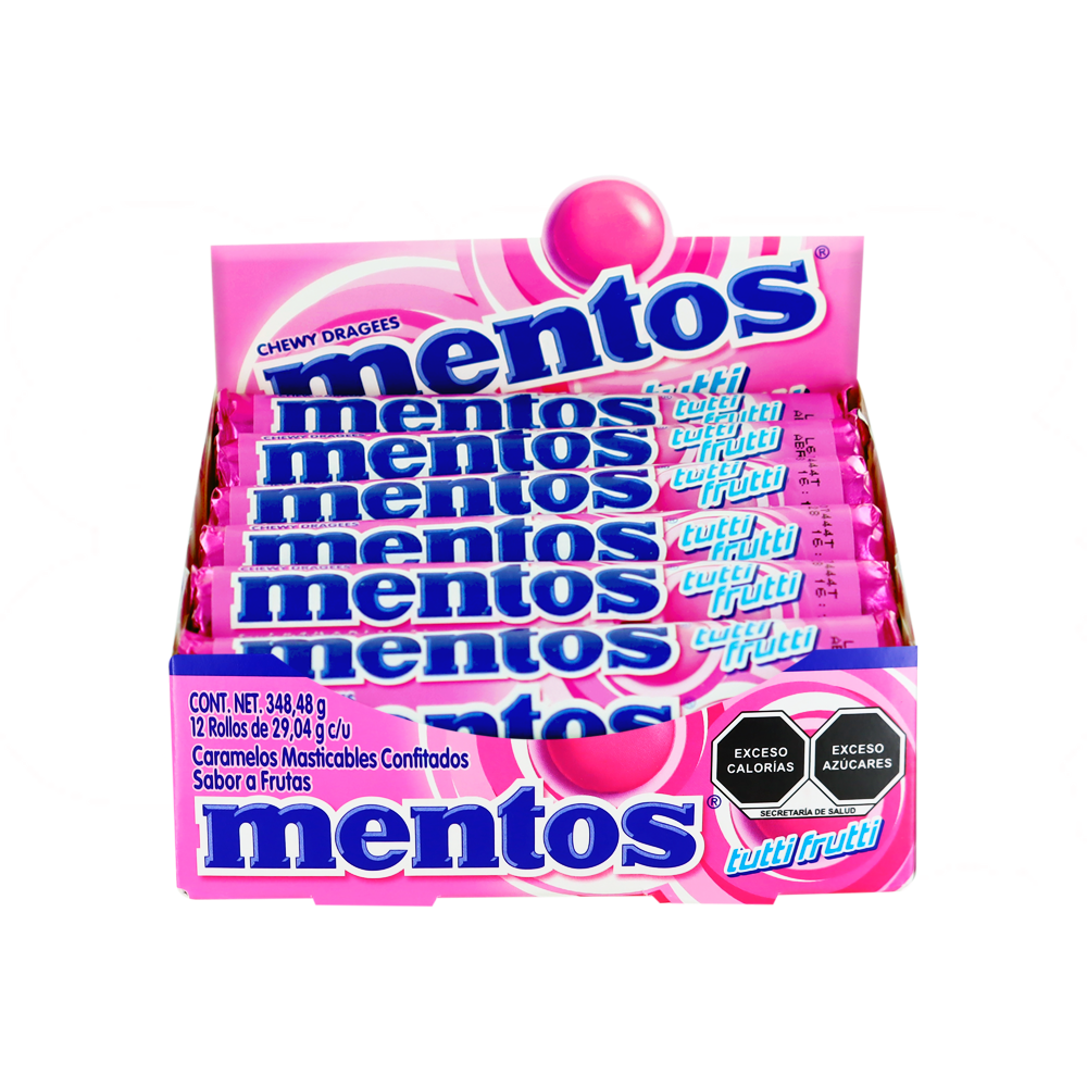 MENTOS TUTTI FRUTTI 16/12