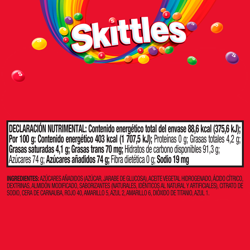 SKITTLES ORIGINAL 22G 24/10