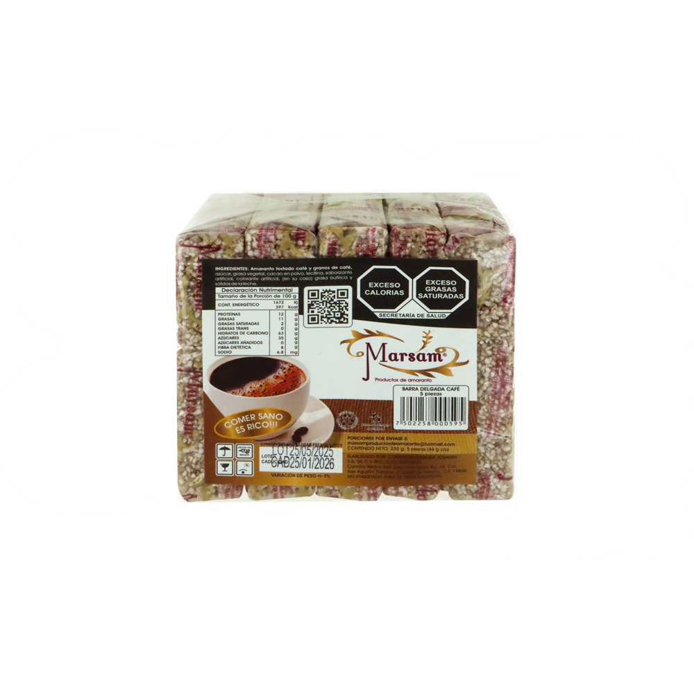 BARRA DELGADA CAFE 20/5