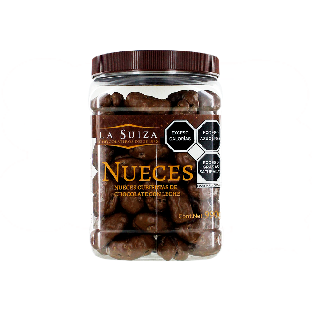 SUIZA NUEZ CHOC 6/990G