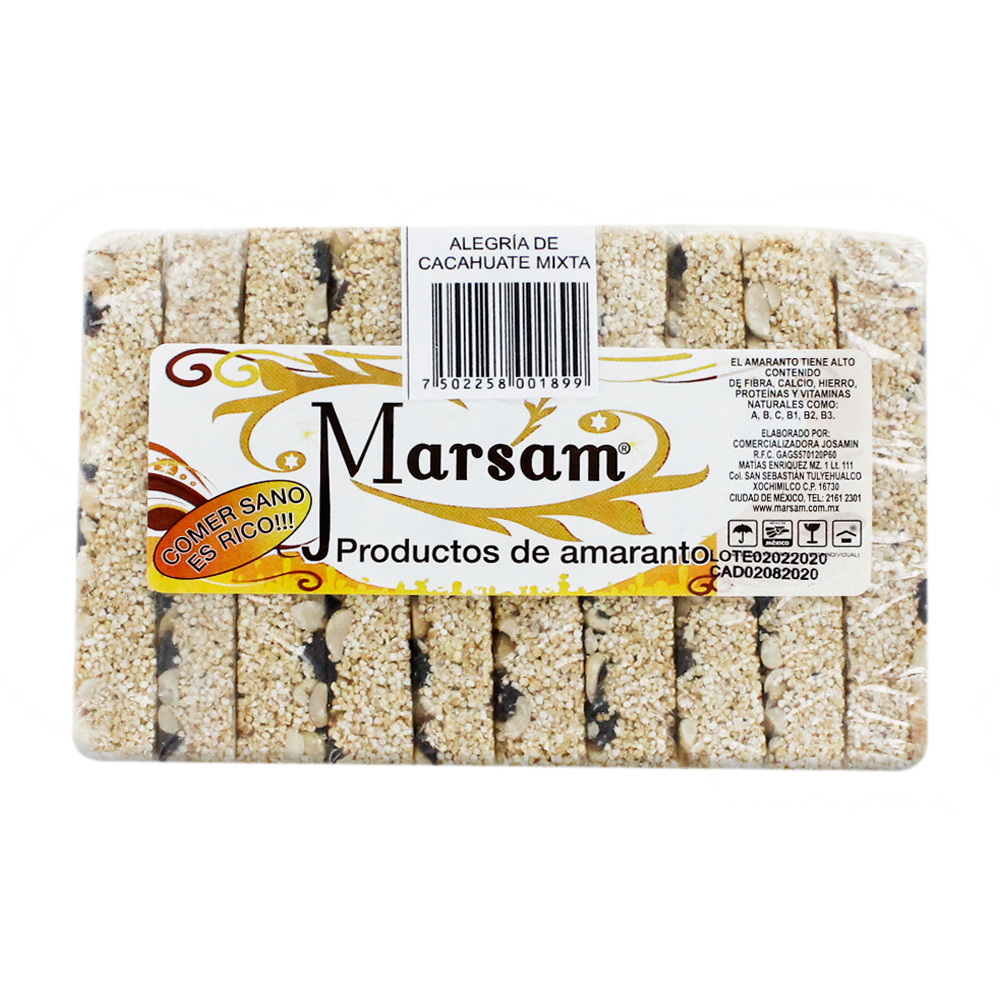 ALEGRIA CACAHUATE MIXTA 21/10