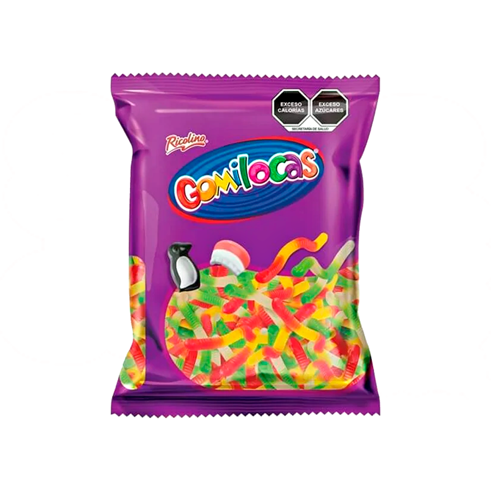 GOMILOCAS GUSANOS BICOLOR 10/1K