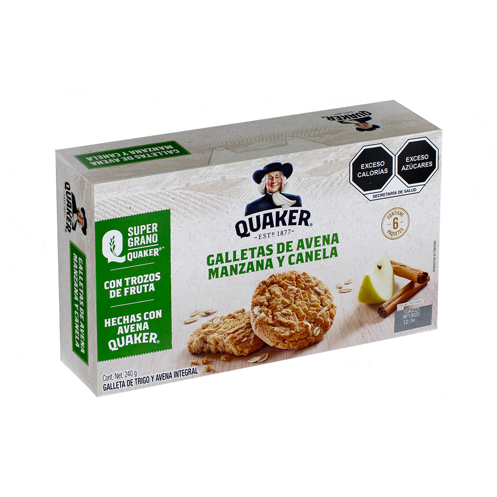 QUAKER MANZANA 12/240G