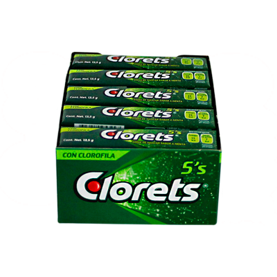 CLORETS 5´S PLUS T.A. 48/20
