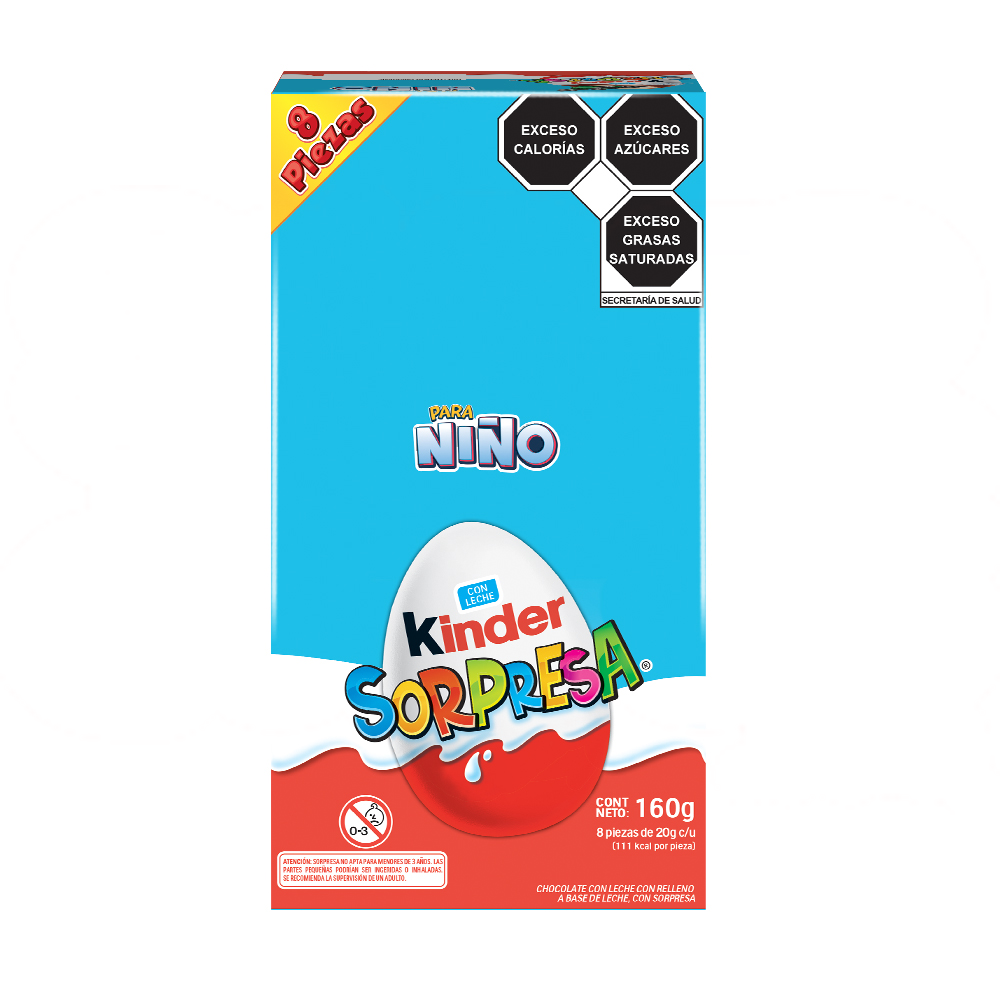 KINDER NIÑO LUI T-8 12/8