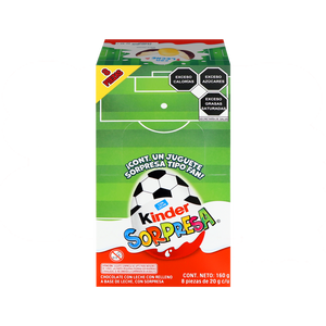 KINDER MUNDIAL MEX 12/8PZA