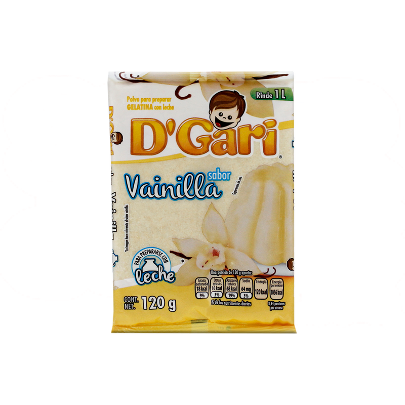 GARI VAINILLA 50/120 GRS