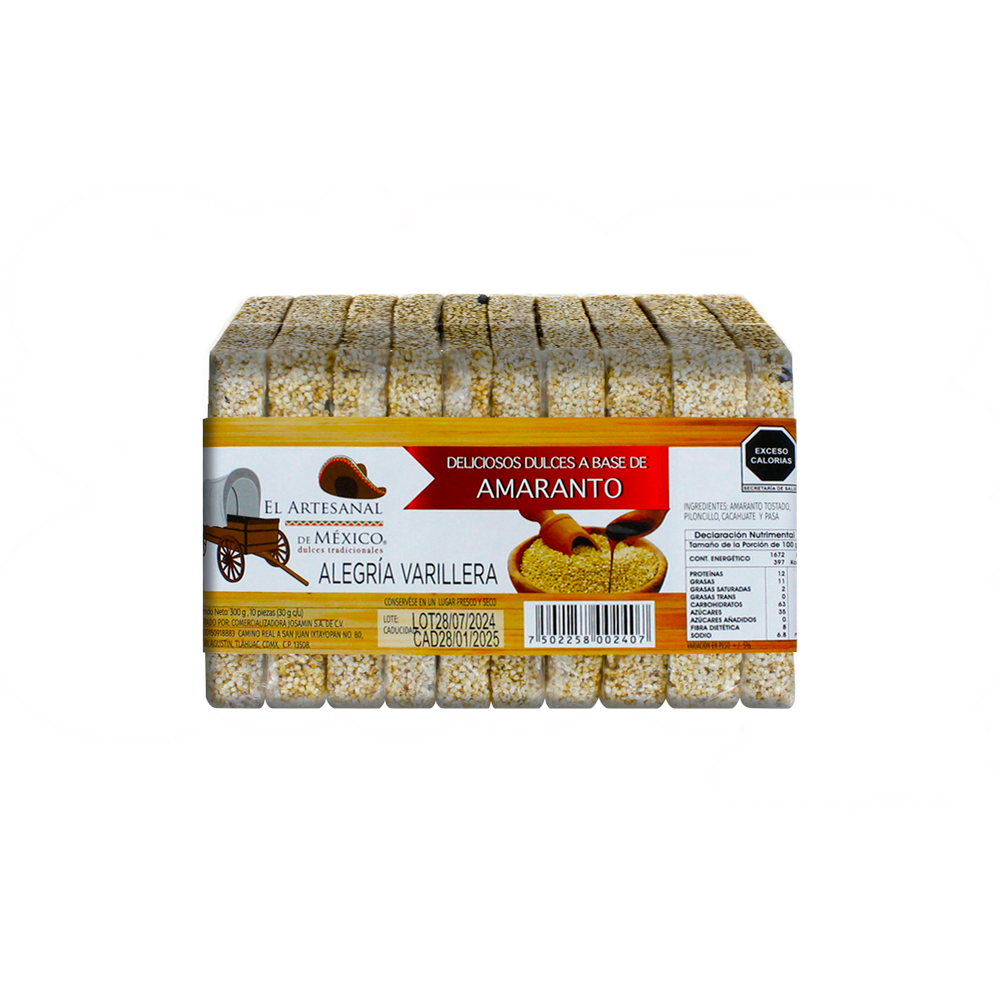 ALEGRIA VARILLERA 20/10