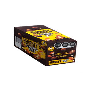 HERSHEY BITES ALMONDS 6/6 43G