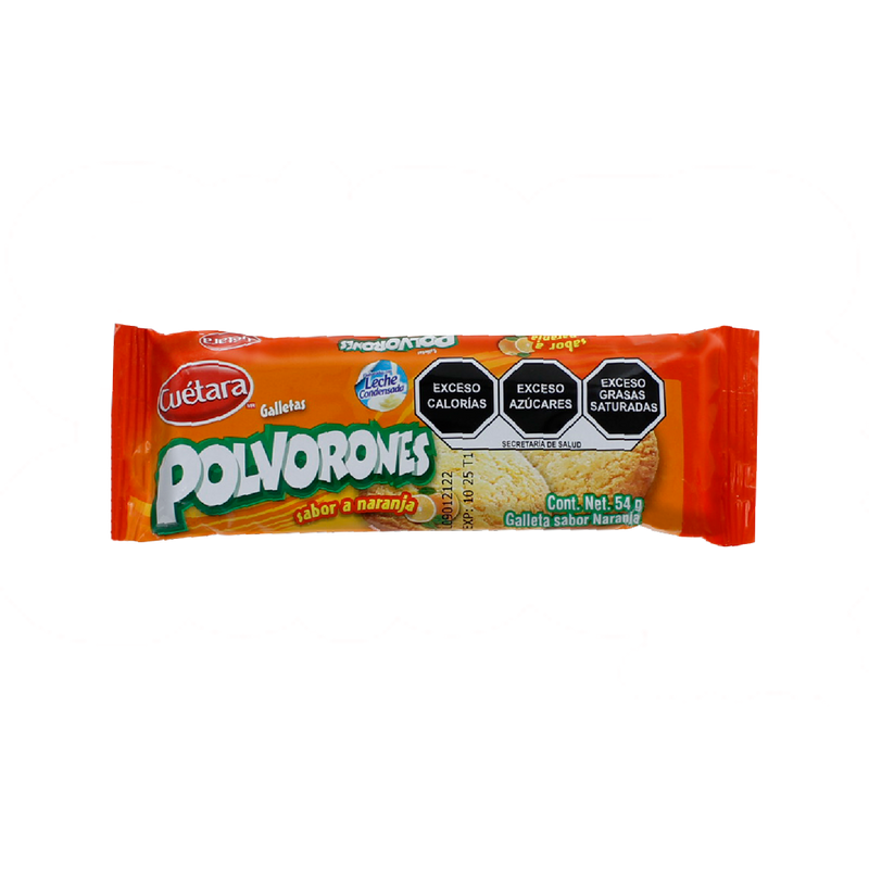 POLVORONES NARANJA 20/54G