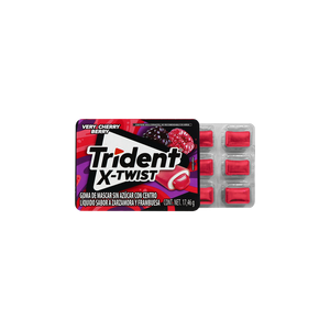 TRIDENT X TWIST RASPBERRY 18/8