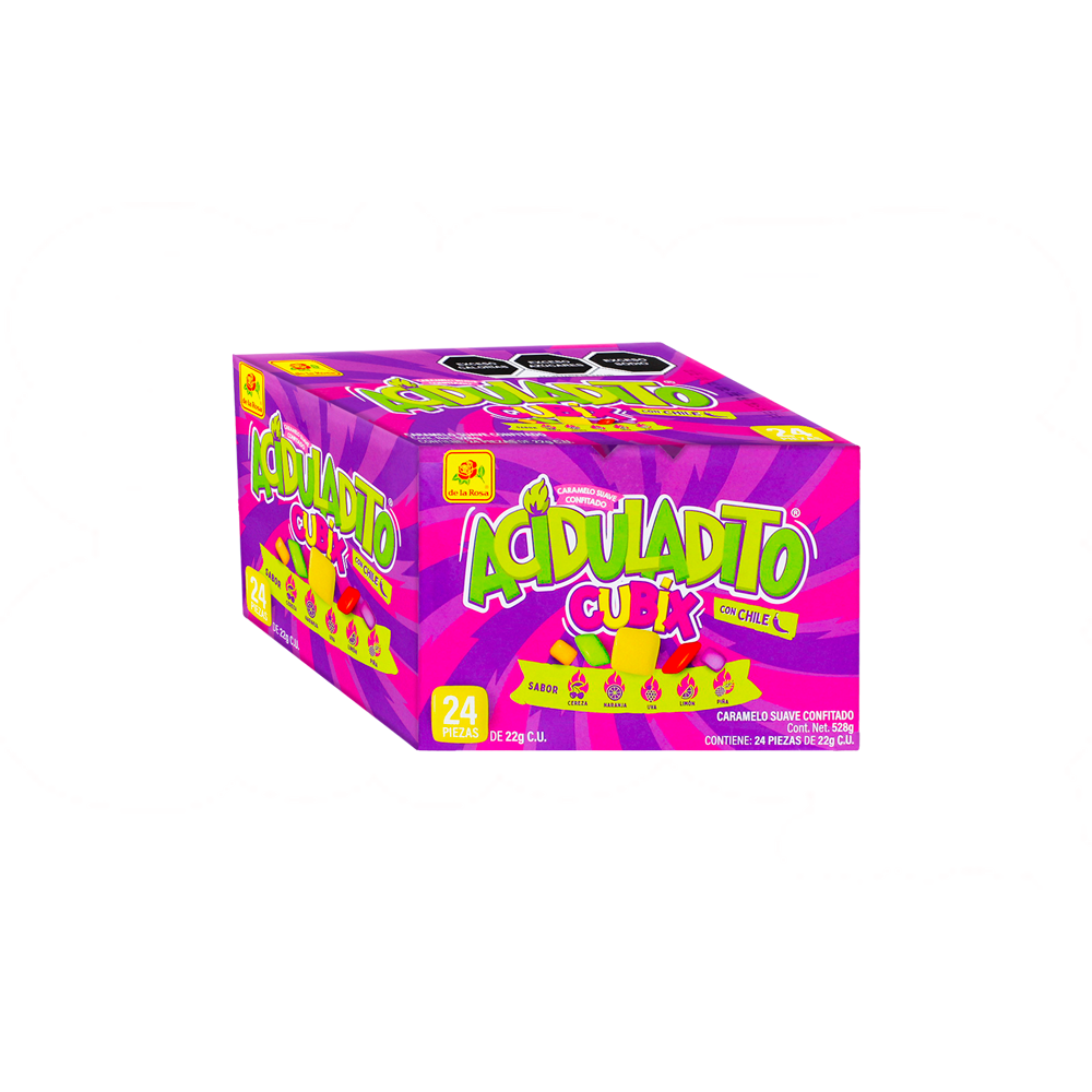 ACIDULADITO CUBIX 22G 16/24