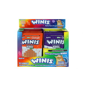 WINIS POLVO BEBIDA 12/12PZA