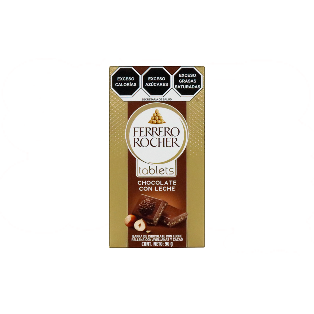 FERRERO TABLETS CHOCOLATE 16/90GRS