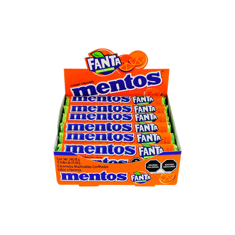 MENTOS FANTA 16/12PZA